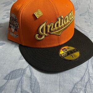 New Era Cleveland Indians fitted hat. Capsule. Limited